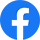 A blue and green logo for facebook.