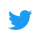 A blue pixel bird sitting on top of a black background.